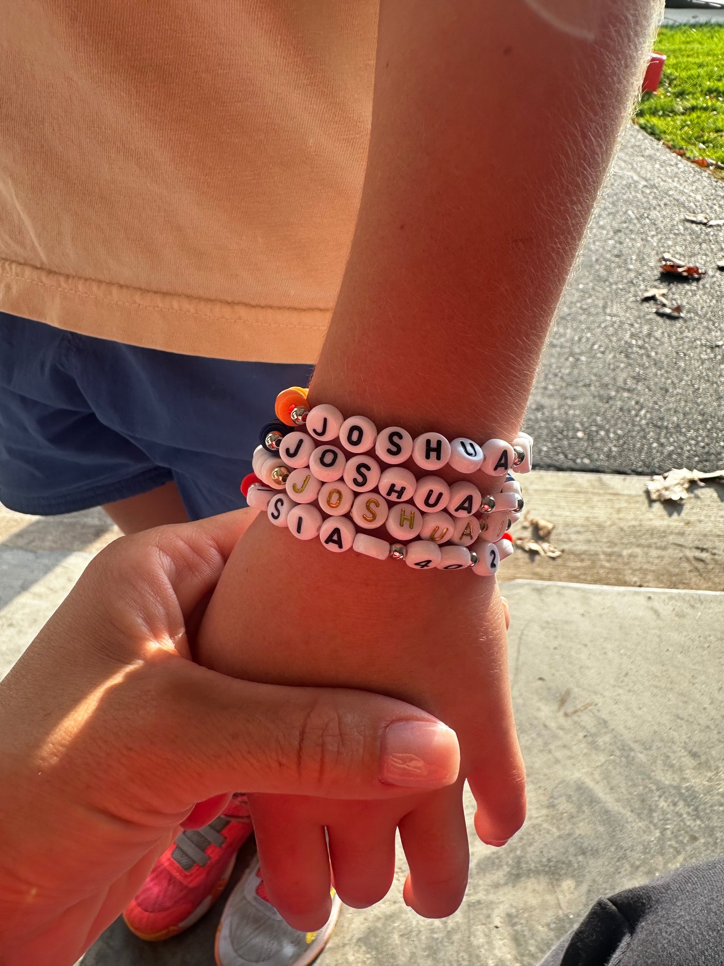 Kids Bible verse bracelet