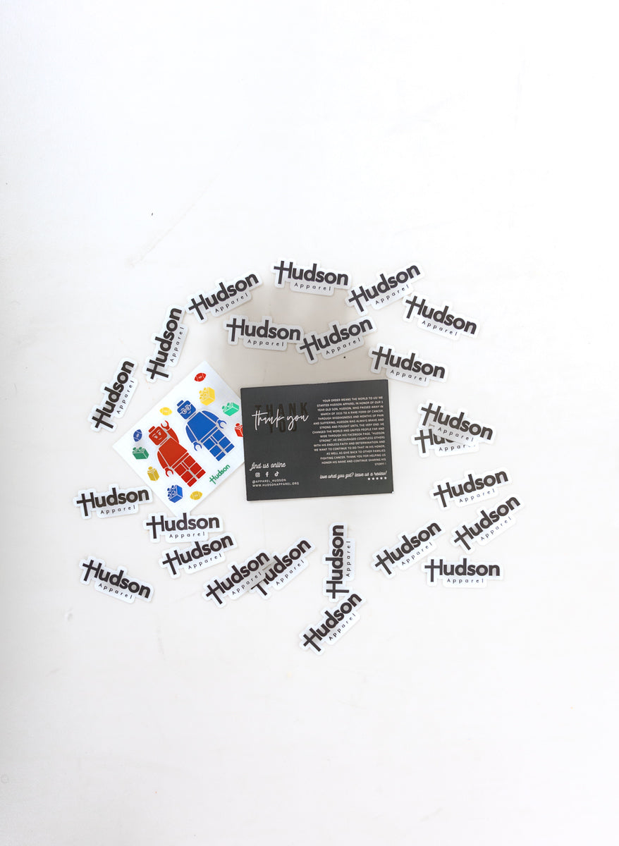 Hudson Apparel Sticker